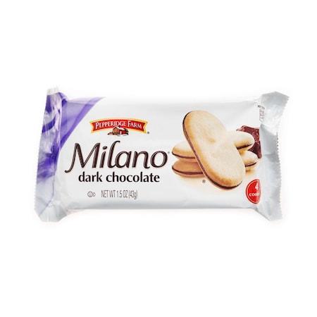 Pepperidge Farms Milano Cookie 4 Count 1.5 Oz. Bag, PK60